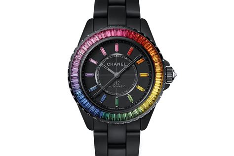chanel j12 electro rainbow